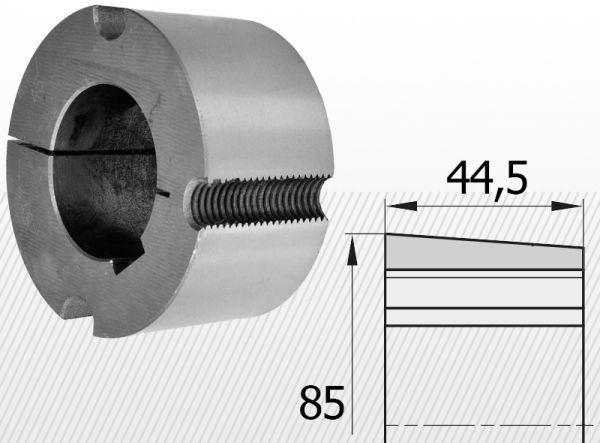 Bucsa conica 2517-1-1/4