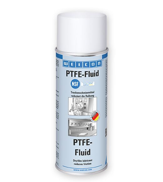 PTFE Fluid Spray (400мл) Сухая смазка с анти-клеящим эффектом