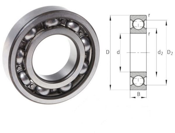 16004 C3 Rulment