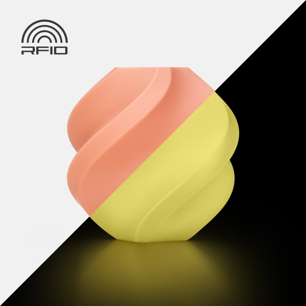 PLA Glow Variant: Glow Orange (15300)