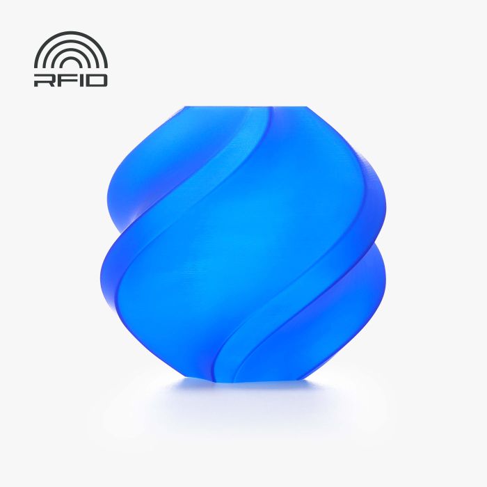 PLA Translucent Variant: Blue (13611) / Filament with spool