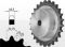 Roata de lant 20B-1 Z=09 calit