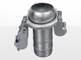 Cuplaj Bauer tip B - tata cu levier fixare 108x100 mm 0309C108S01K