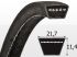 Curea LC 43 Bando (SC43) 22x11x1067 Li