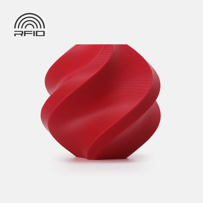 Filament Bambu Lab PLA Basic — Maroon Red (10205), 1 kg, fără bobină (Refill)