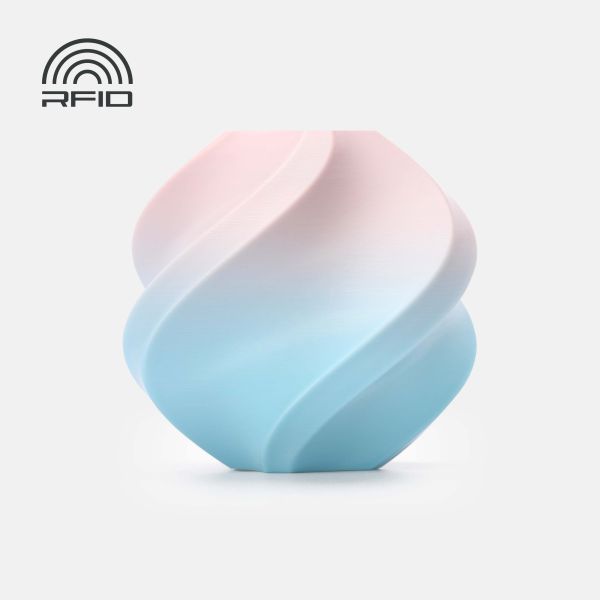 Филамент Bambu Lab PLA Basic Gradient — Cotton Candy Cloud (10907), 1 kg, с катушкой