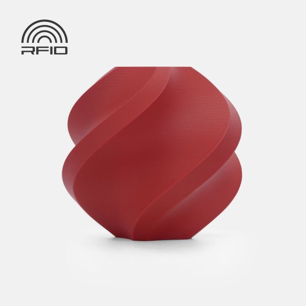 Филамент Bambu Lab PLA Matte — Dark Red (11202), 1 kg, без катушки (Refill)