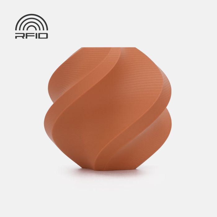 Filament Bambu Lab PLA Matte — Terracotta (11203), 1 kg, fără bobină (Refill)