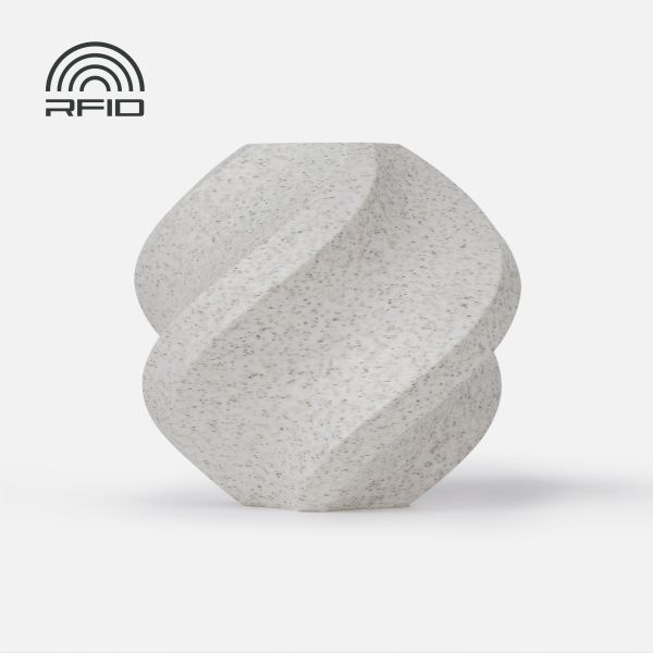 Филамент Bambu Lab PLA Marble — White Marble (13103), 1 kg, с катушкой