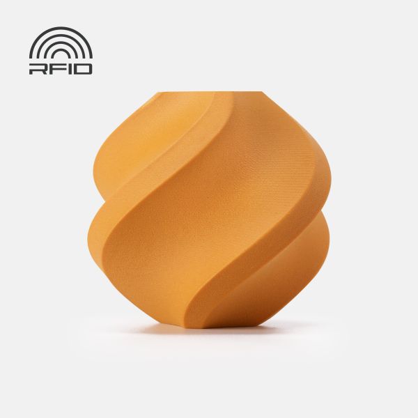 Филамент Bambu Lab PLA Wood — Ochre Yellow (13403), 1 kg, с катушкой