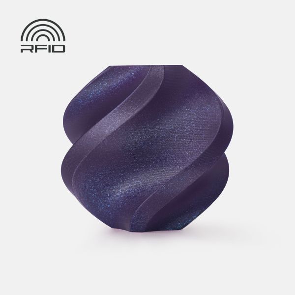 Филамент Bambu Lab PLA Galaxy — Purple (13602), 1 kg, с катушкой
