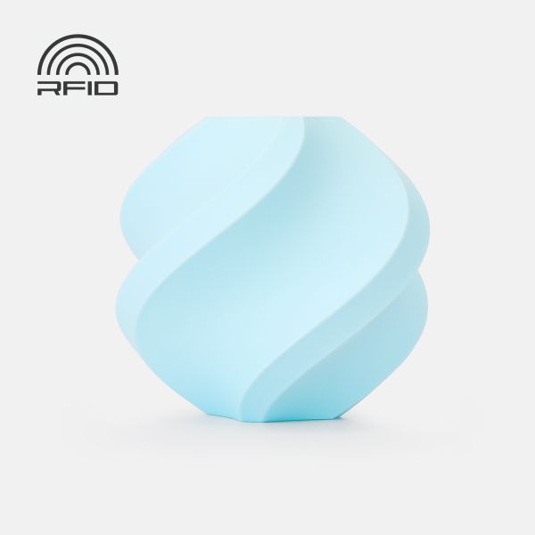 Филамент Bambu Lab PLA Pure — Baby Blue (17600), 1 kg, без катушки (Refill)