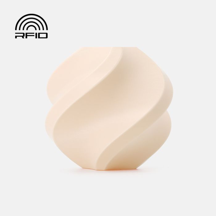 Filament Bambu Lab PETG Basic — Dark Beige(30403), 1 kg, fără bobină (Refill)