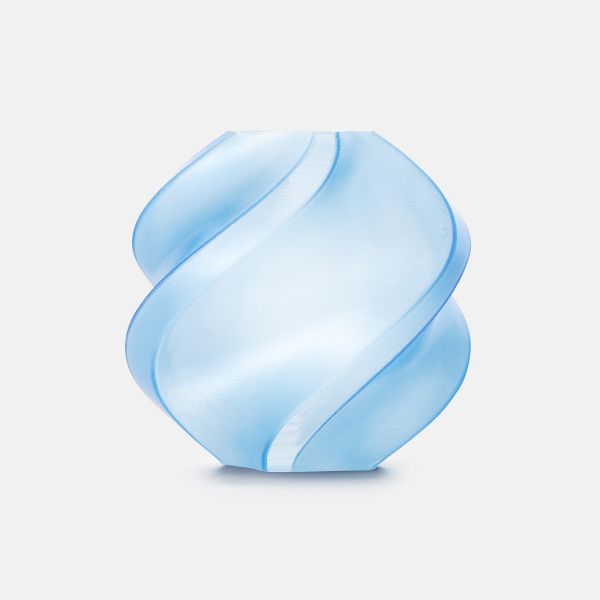 Филамент Bambu Lab TPU 90A — Crystal Blue (51601), 1 kg, с катушкой