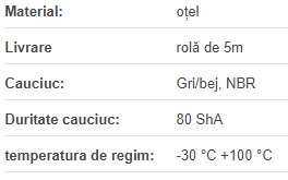 Lant 08B-1 G1 IWIS Elite cu profil de cauciuc