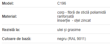 Roata de mana C196-125 D05