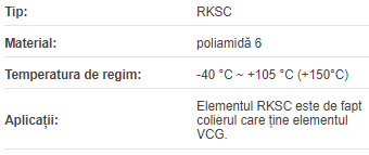 Insertie de detensionare RKSC-36 | (d=36mm D=44.6 mm)