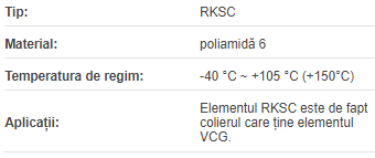 Insertie de detensionare RKSC-70 | (d=70mm D=82mm)