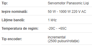 Mot LIQI motor / 0200 W | 0.64 Nm / cu canal pana