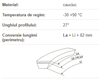 VX30x13x1440 Li Optibelt