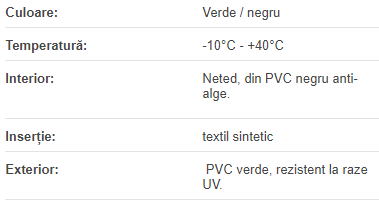 Furtun PVC gradina 12.5 mm / 8 BAR verde IDRO COLOR