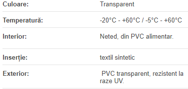 Furtun PVC aer comprimat 10/15mm/2MPa (50) | Refittex Cristallo