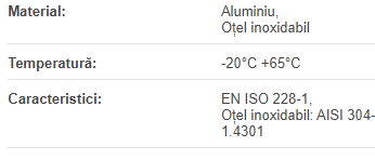 Racord tip Guillemin 25 GML100AL aluminiu