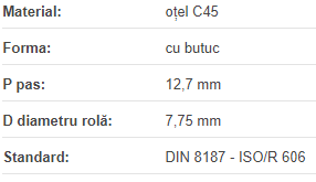 Roata de lant 083-1 Z=09