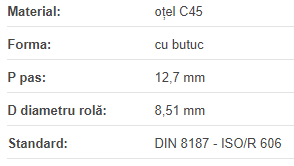 Roata de lant 085-1 Z=11