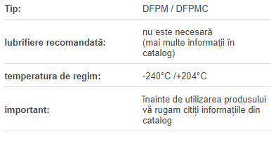 Rulment liniar DFPMC-08 compensat | PBC Linear (d=08mm D=16mm L=45mm)