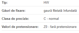 Sanie liniara HW20CC
