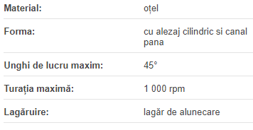 Ax cardanic tip S/02A d=8mm Lmin=230mm X=80mm