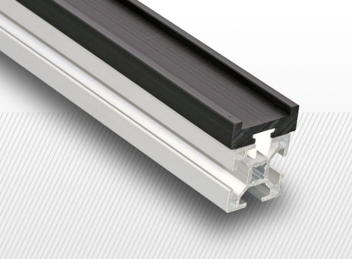 Ghidaj curea 32T10 tip FR material S antistatic, montabil cu SNAP pe profil aluminiu