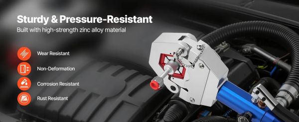 Presă hidraulică VEVOR pentru sertizarea furtunurilor A/C, 7 matrițe, LD-71500