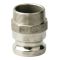 CAMLOCK Tip F, Otel Inox CAMLOCK Tip F, Otel Inox