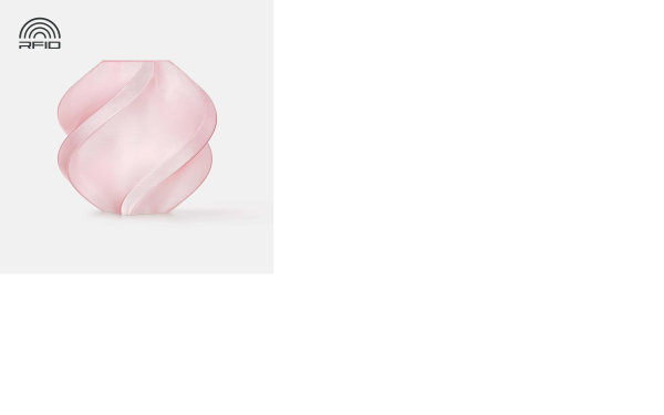 PETG Translucent Variant: Translucent Pink (32200) / Refill
