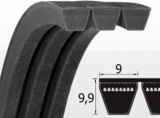 2X3V 500/ 9J 1270 LA, Optibelt