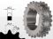 Roata de lant 16B Z13 BC1615, pt doua lanturi simple