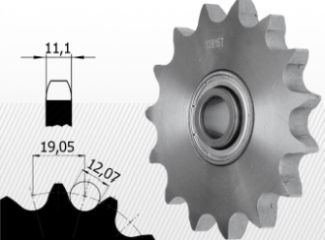 Roata de tensionare 12B-1 Z=12 S