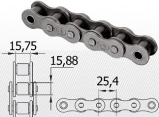 Lant 16A-1 HBC pentru balotiera IWIS Elite