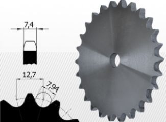 Roata disc pentru lant 08A-1 Z=17 ASA40