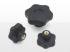 Buton stea cu sase colturi F175-40 M05 Buton stea cu sase colturi F175-40 M05