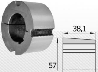 Bucsa conica 1615-14 mm