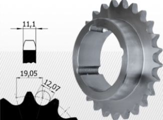 Roata de lant 12B-1 Z=13 BC1210