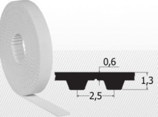 Curea T2.5-10 metru liniar, Elatech