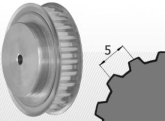 Roata dintata 21 T5 Z=12