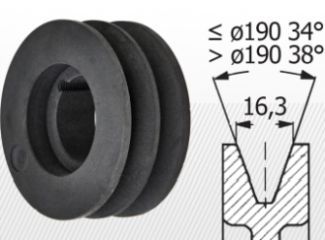 Roata de curea SPB 090/1 BC1210