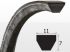 Curea WR 11M 900 - 860 Li, Gates Polyflex